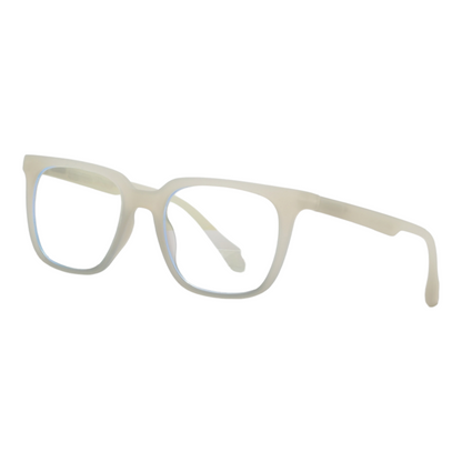 EVORA Hustle | Transparent Gray Bluecut Anti-Glare Computer Glasses | Zero Power | Unisex Medium | EV6002