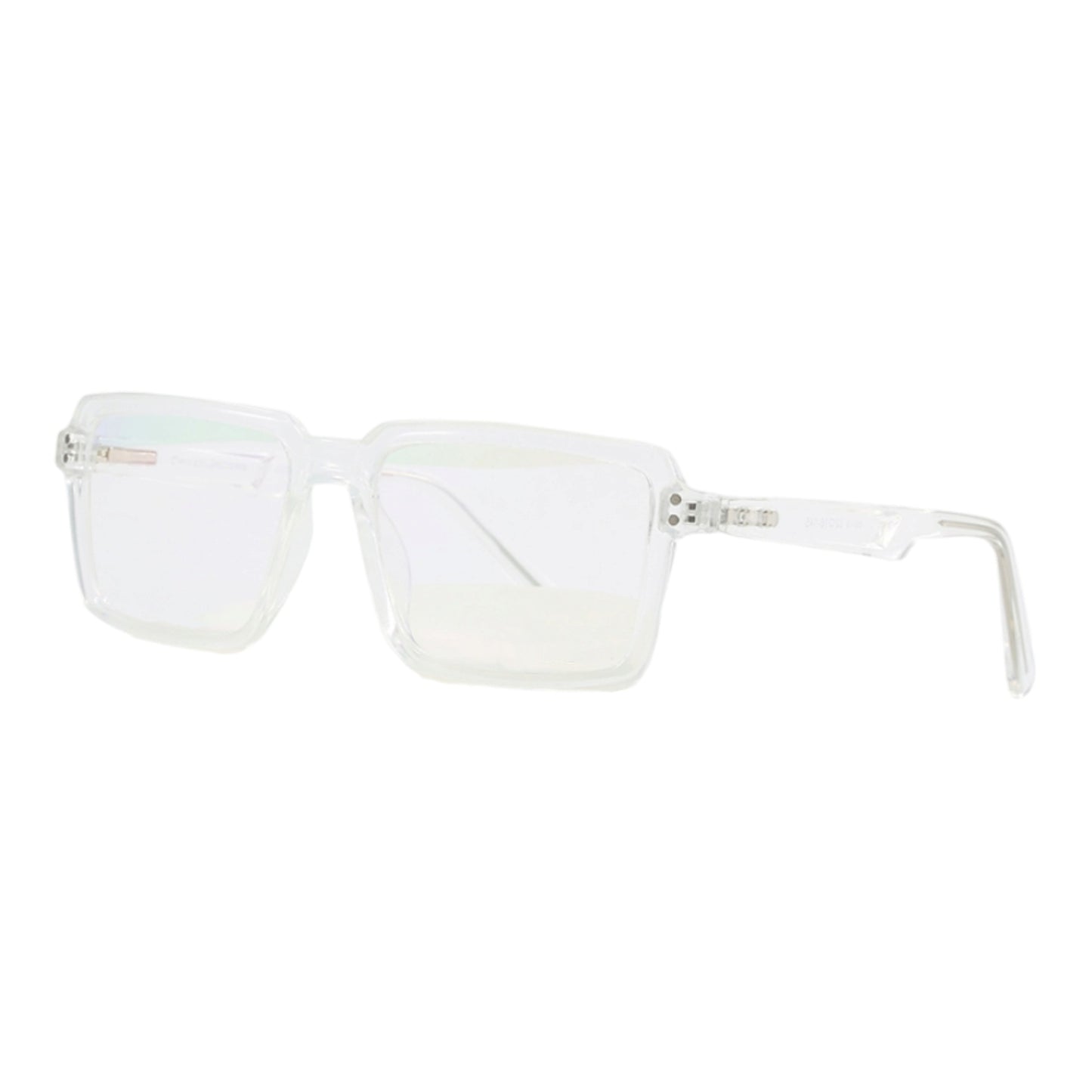 EVORA 8013 TR90 Eyewear Frame – Movie Star Bold | Transparent White| Lightweight & Durable | 52-18-145 - EVORA