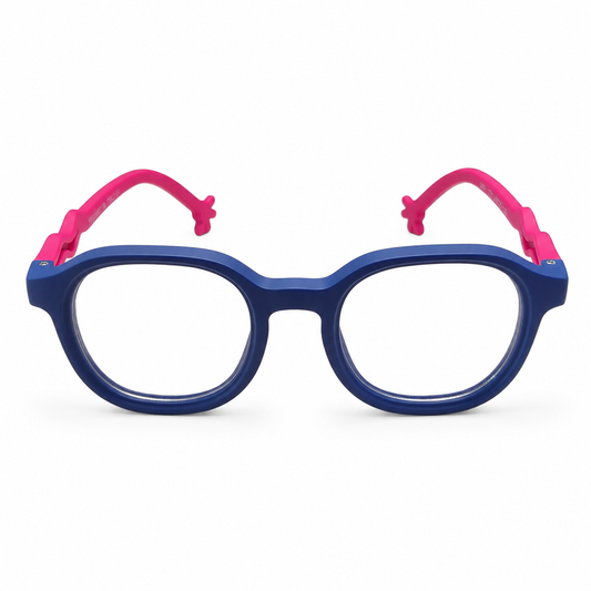 EVORA Kids Flex TR90 Eyeglasses – Blue & Pink | Model LHH-1010