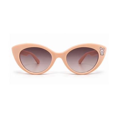 EVORA Kids Cat-Eye Sunglasses – Peach | Ages 3–7 Years