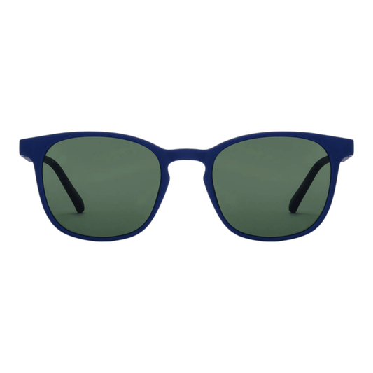 EVORA Hustle | Polarized Sunglass with UV Protection| Navy Blue | UNISEX | Full Rim Wayfarer