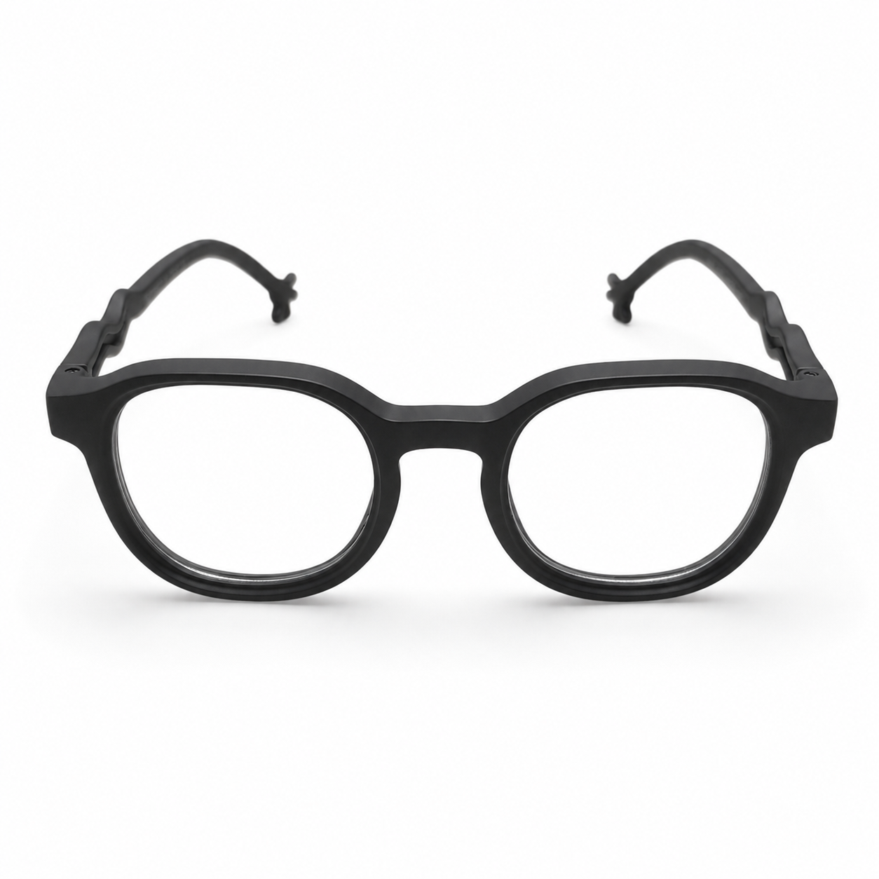 EVORA Kids Flex TR90 Eyeglasses – Matte Black | Model LHH-1010 | 44-20-130