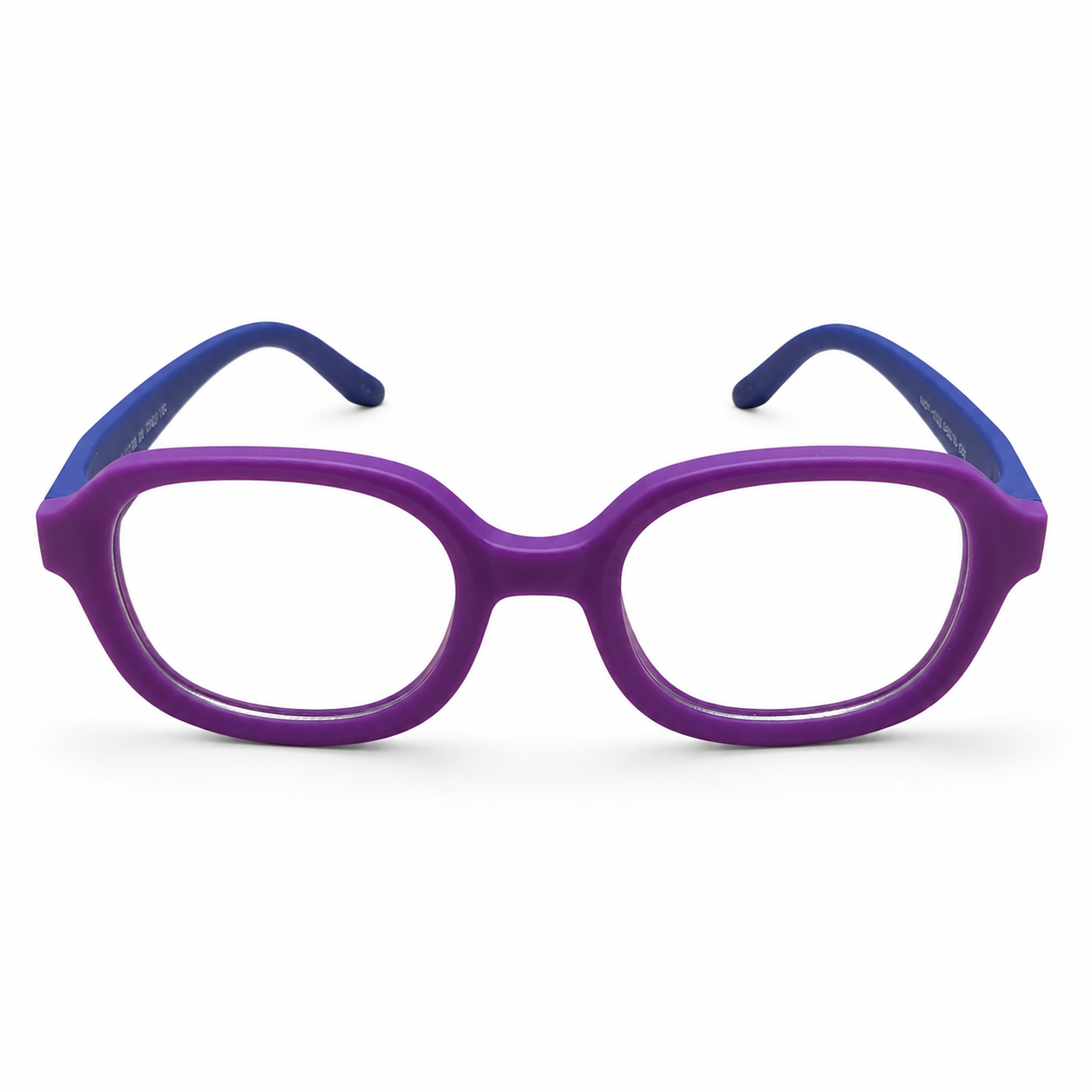 EVORA Kids Flex TR90 Eyeglasses – Purple & Royal Blue | Model LLH-1008 | Size 48-18-136